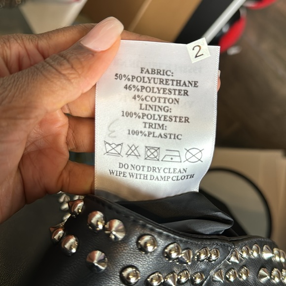 Faux leather jacket - Picture 4 of 4